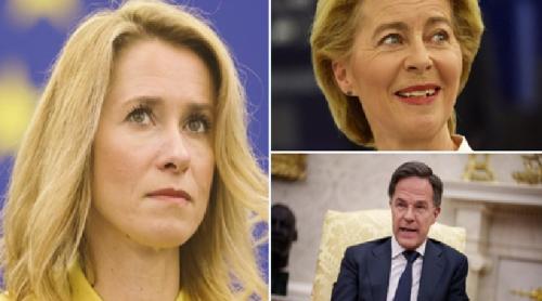 El País: Ursula von der Leyen, Kaja Kallas și Mark Rutte – cel mai slab leadership de la Bruxelles din ultimele decenii