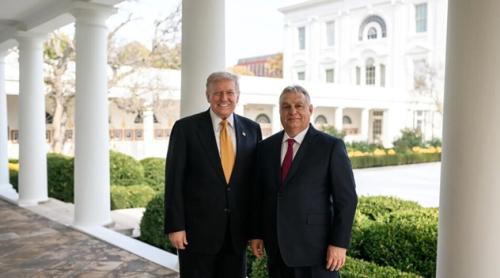 Trump către maghiari: Ieșiți la vot pentru Viktor Orbán