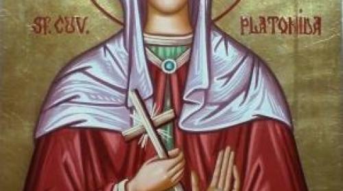 Calendar ortodox 6 aprilie: Preacuvioasa Platonida