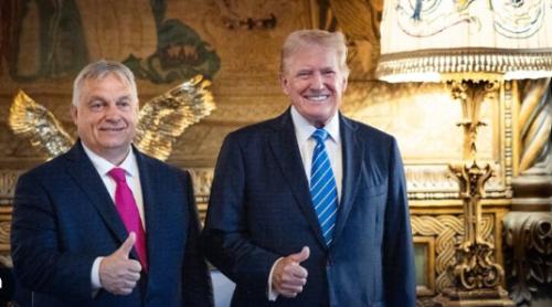 Trump - sunt pregătit să folosesc întreaga putere economică a Statelor Unite pentru a consolida economia Ungariei, așa cum am făcut-o în trecut pentru marii noștri aliați
