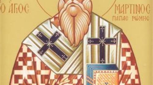 Calendar ortodox 14 aprilie: Sfântul Ierarh Martin Mărturisitorul, papă al Romei