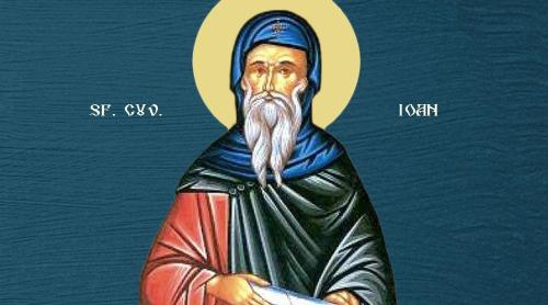 Calendar ortodox 18 aprilie: Sfântul Cuvios Ioan, ucenicul Sfântului Grigorie Decapolitul