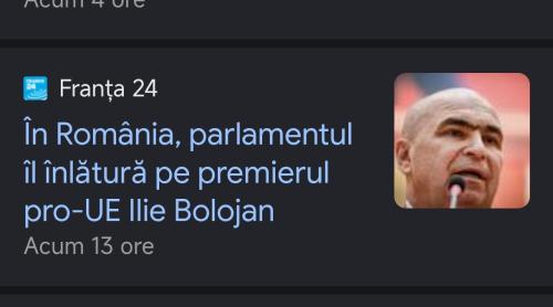 Presa franceză: "Ilie Bolojan, premierul pro-european, a căzut "victimă" unei alianțe între social-democrați și extrema dreaptă"