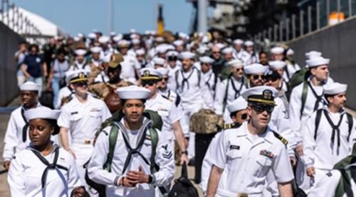 Portavionul american USS Gerald Ford se întoarce în SUA după 11 luni de desfășurare: cea mai lungă misiune de la Războiul din Vietnam
