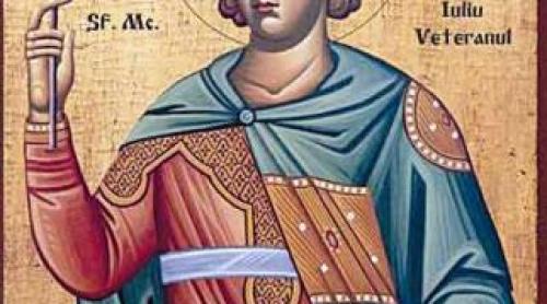 Calendar ortodox 27 mai: Sfântul Mucenic Iuliu Veteranul