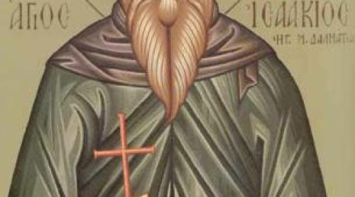 Calendar creştin ortodox 30 mai : Sfântul Cuvios Isaachie Mărturisitorul