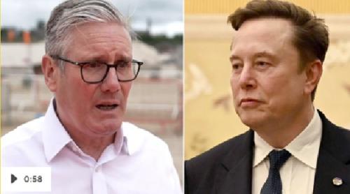 Starmer îl atacă pe Elon Musk: „Încearcă să provoace dezbinare în Marea Britanie”