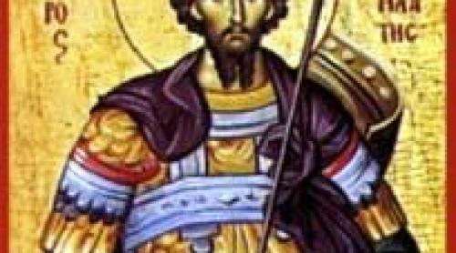 Calendar ortodox 8 iunie: Aducerea moaştelor Sfântului Mucenic Teodor Stratilat