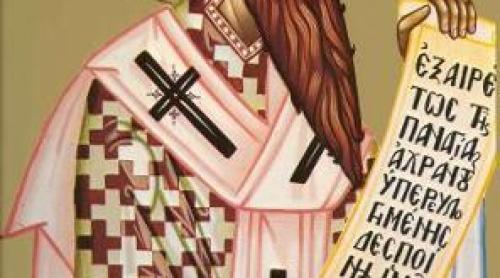 Sfântul Chiril, episcopul Alexandriei, prăznuit la 9 iunie