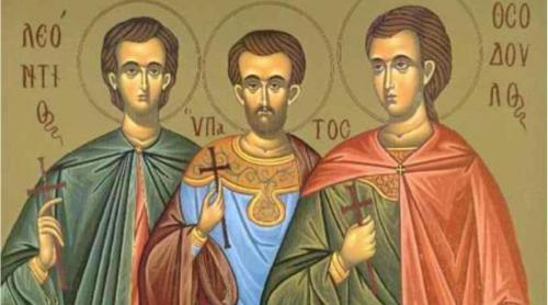 Calendar ortodox 18 iunie:Sfinţii Mucenici Leontie, Ipatie şi Teodul