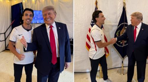 „Acum înțeleg visul american”: Un britanic vizitează America pentru Cupa Mondială și ajunge să se întâlnească cu Trump