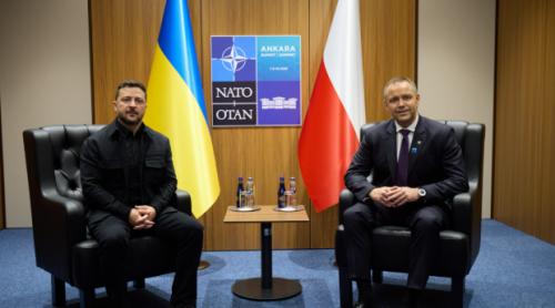 Polonia nu are intenția de a ridica interdicția privind importurile de produse agricole ucrainene