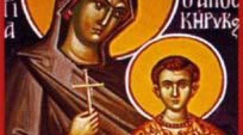 Calendar ortodox 15 iulie: Sfinţii Mucenici Chiric şi Iulita