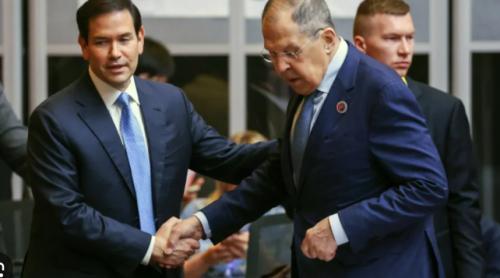 Rubio se va întâlni mâine cu Lavrov pentru a discuta despre încetarea războiului din Ucraina