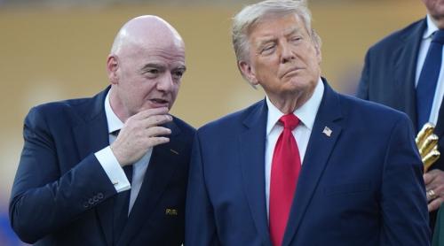 Trump îl vrea pe Gianni Infantino, șeful FIFA, la conducerea ONU