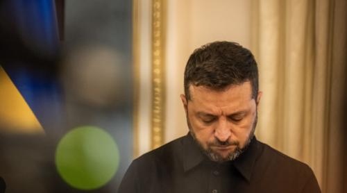 Potrivit unui sondaj, Zelenskyy a coborât pe locul 9 în clasamentul de încredere al ucrainienilor