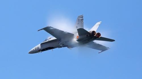Trei RO-Alert în 24 de ore la Tulcea: Avioane F-18 spaniole, ridicate de la Mihail Kogălniceanu pentru interceptarea unei drone