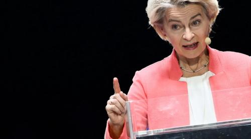"Aceasta este un război hibrid": Ursula von der Leyen condamnă atacul cu dronă din Marea Neagră