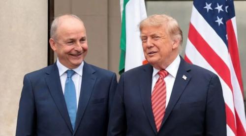 "Se va întâmpla până la urmă" : Donald Trump consideră că unificarea Irlandei ar fi "extraordinară"