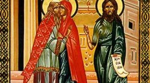 Calendar ortodox 23 septembrie: zămislirea Sfântului Proroc Ioan Botezătorul
