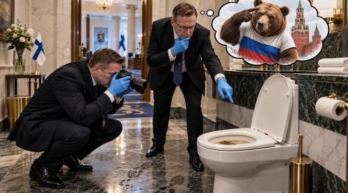 Finlanda acuză Rusia că trimite agenți secreți să lase materii fecale în toaletele politicienilor fără să tragă apa în cadrul războiului hibrid