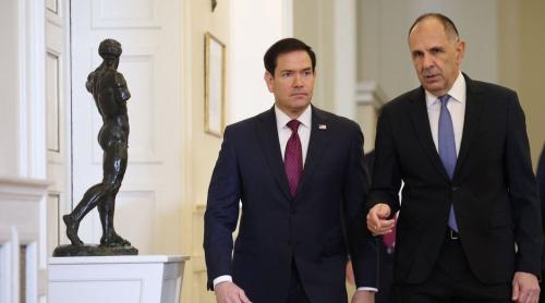 Rubio: SUA mizează pe Atena pentru extinderea coridoarelor energetice și de LNG - Grecia e o „sursă de stabilitate”
