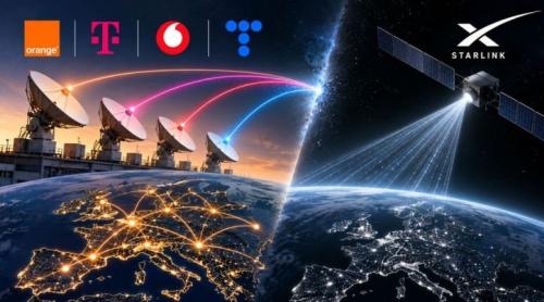 SpaceX își lasează rețeaua de telefonie mobilă, iar acțiunile marilor operatori se prăbușesc. Musk: „O zi mare pentru Starlink Mobile”
