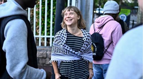 Greta Thunberg se alătură protestelor elevilor din Franța: „Vom lupta pentru viitorul care ne este furat”