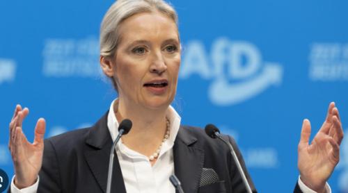 Alice Weidel, din cadrul AfD, va dezvălui un plan de reducere a dimensiunii UE