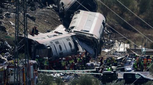 Spania: Un fost ministru se află printre cele 68 de persoane decedate într-un accident de tren mare viteză