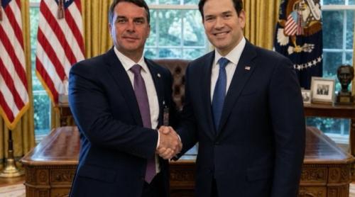 Trump a aprobat intrarea lui Flávio Bolsonaro în SUA după înfrângerea în alegerile din Brazilia
