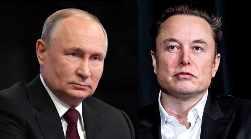 Putin: Elon Musk este un „geniu adevărat”  pentru că a plasat mii de sateliți pe orbită